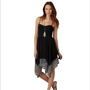 American Eagle Corset Handkerchief Dress